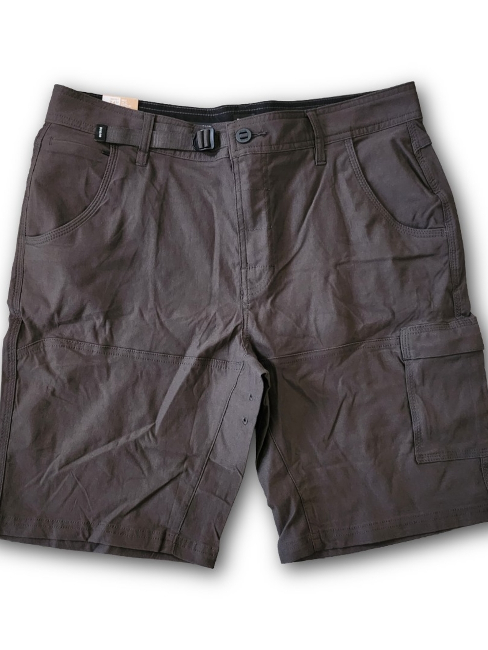 prAna Stretch Zion Short II – Dark Iron (Size 34/10")